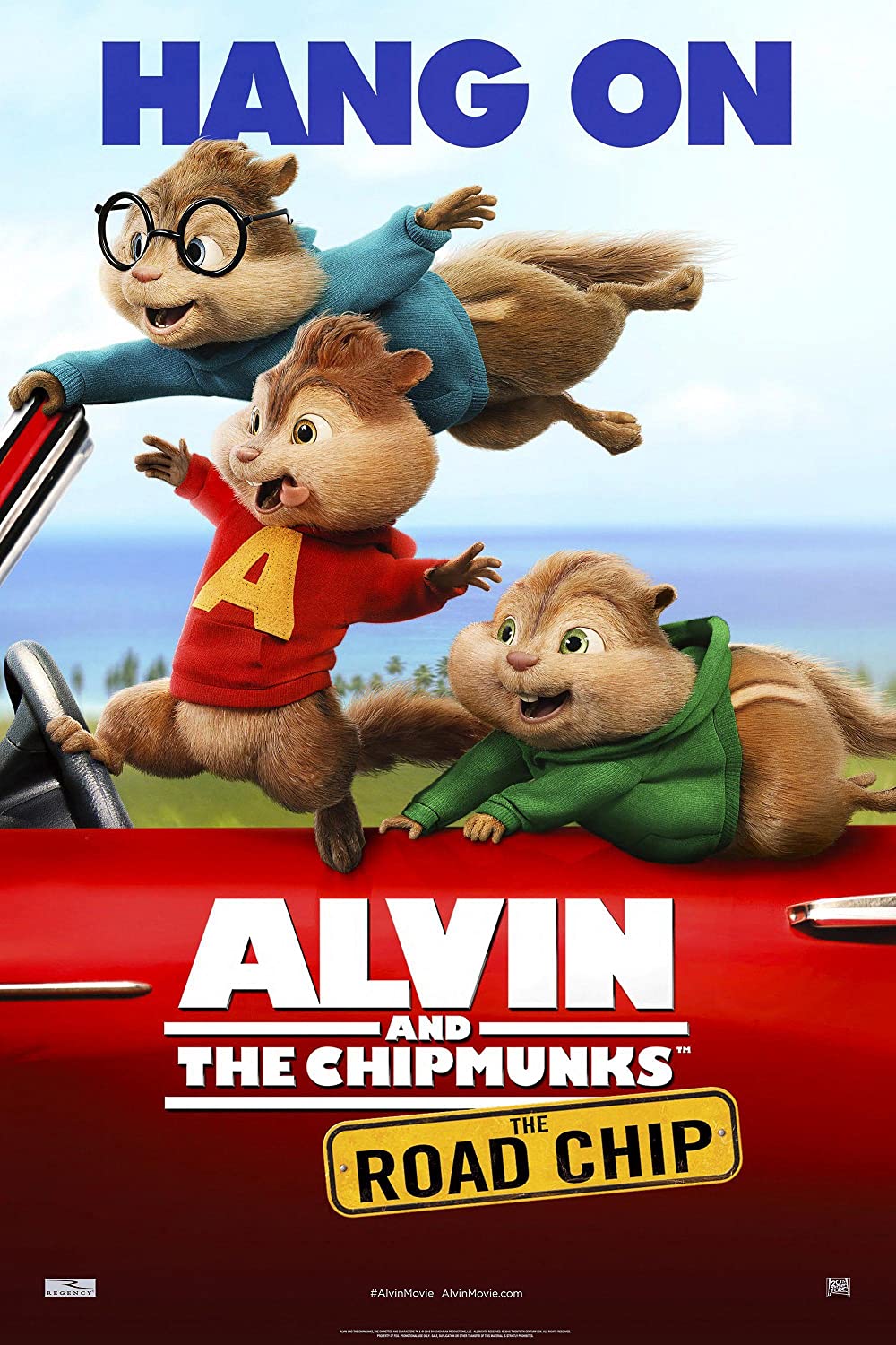Alvin and the Chipmunks: The Road Chip (Alvin ve Sincaplar: Yol Macerası) Türkçe Dublaj izle