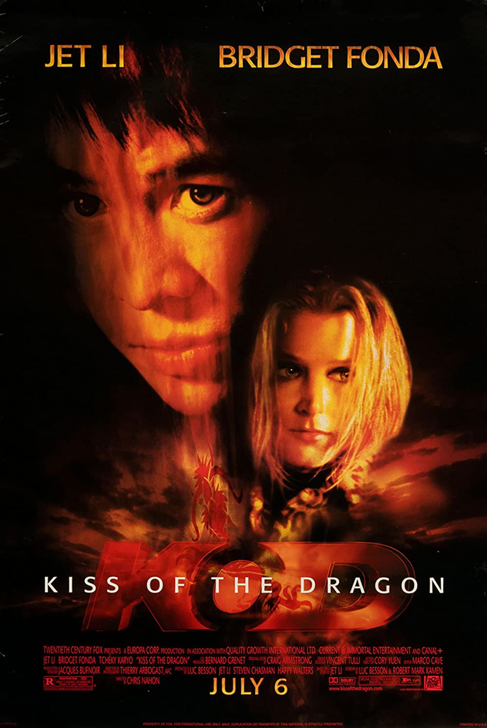 Kiss of the Dragon Türkçe Dublaj izle